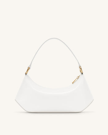 Lily Schultertasche - Weiß