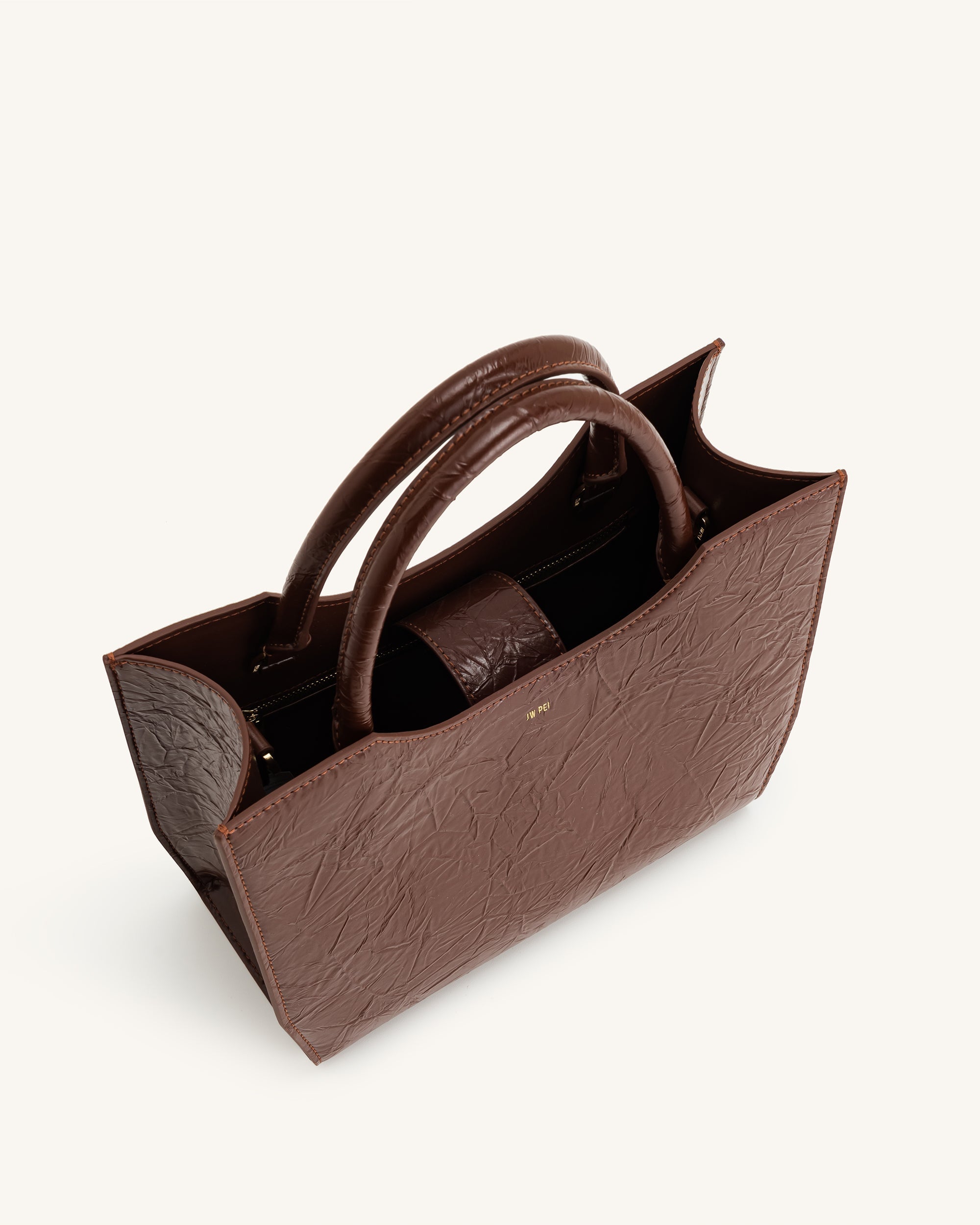 Leah Plissierte Mittelgroße Shopper-Tasche - Umbra
