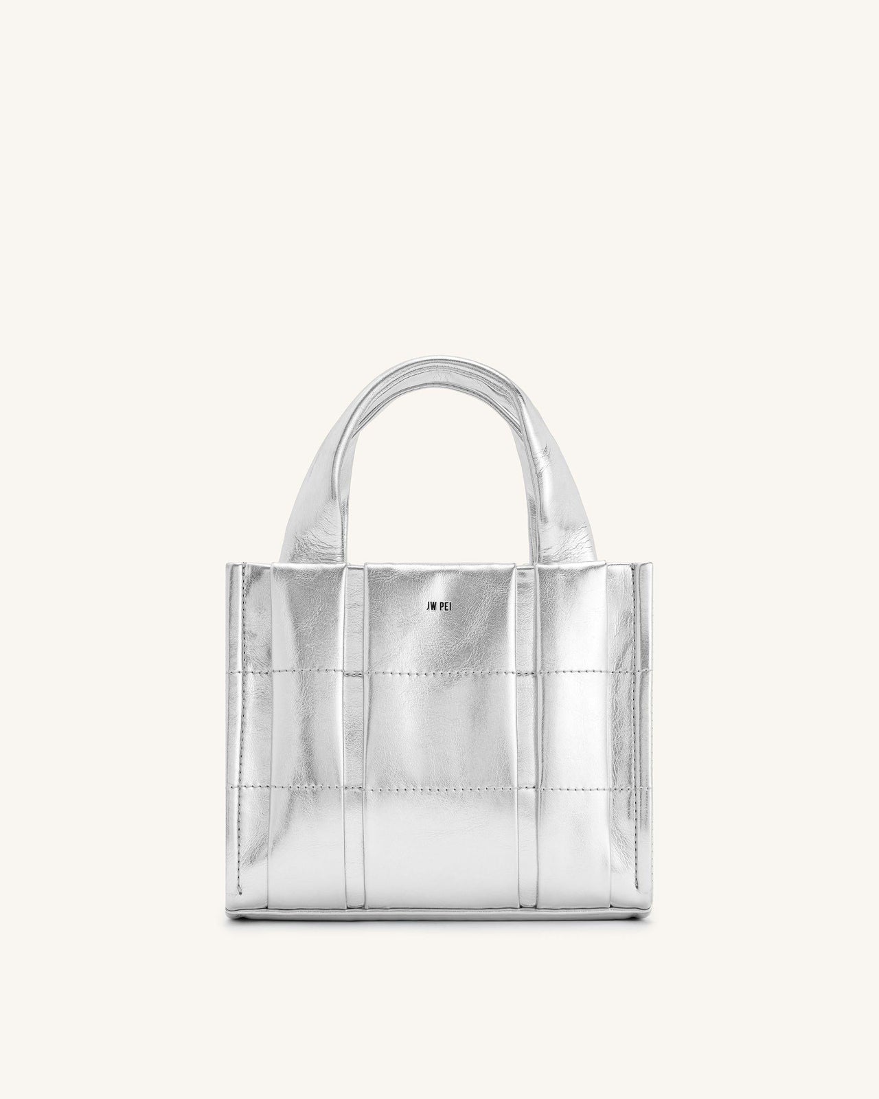 Freya Mini Tote Bag - Silber