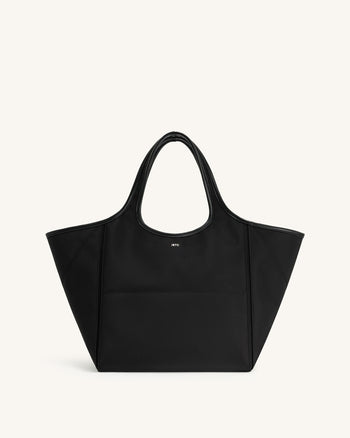 Eliana Nylon Tragetasche - Schwarz