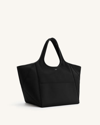 Eliana Nylon Tragetasche - Schwarz