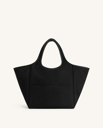 Eliana Nylon Tragetasche - Schwarz