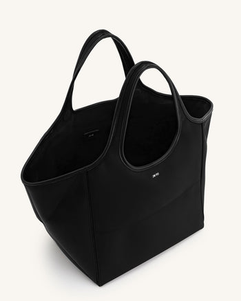 Eliana Nylon Tragetasche - Schwarz
