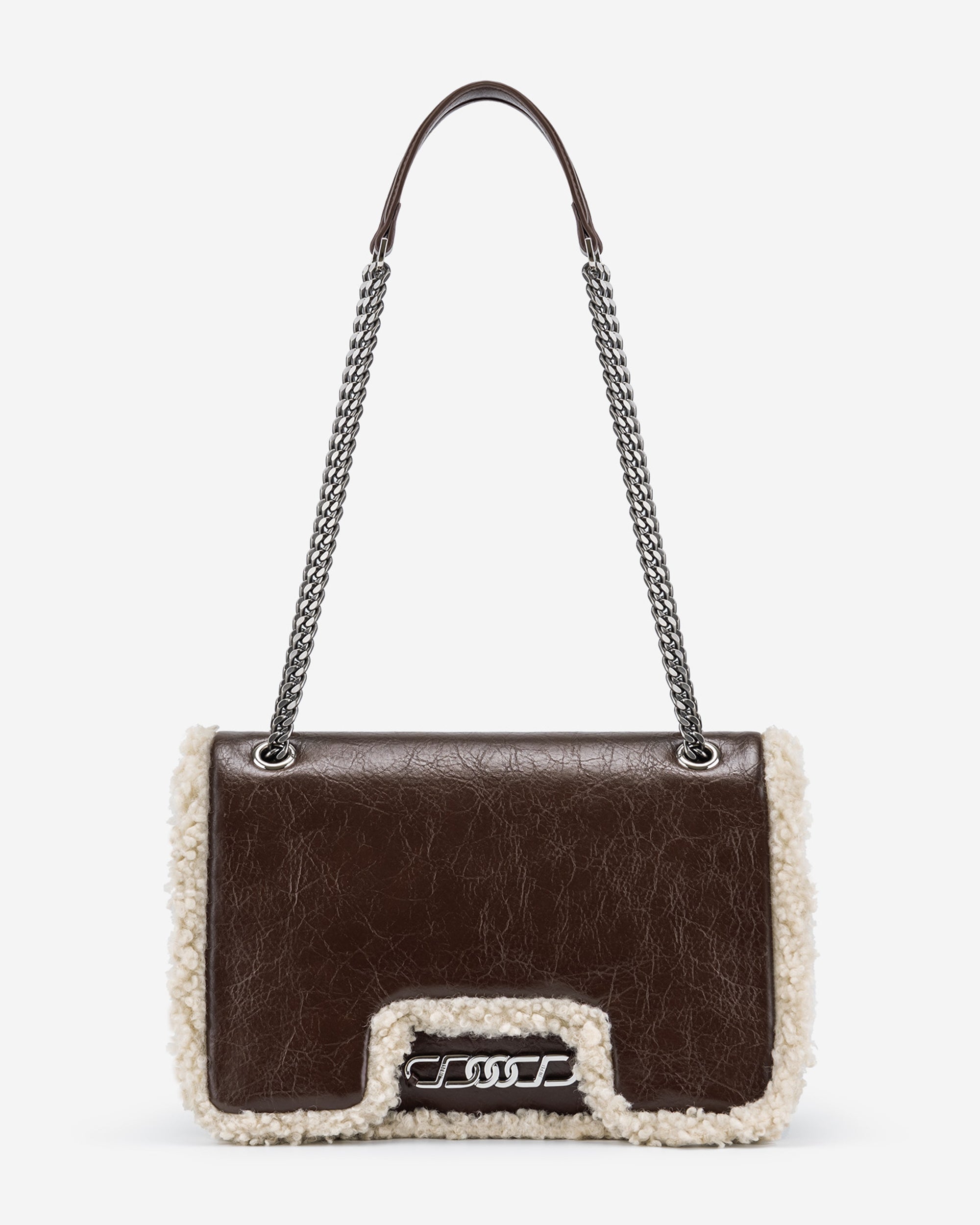 Isa Crossbody-Tasche - Dunkelbraun