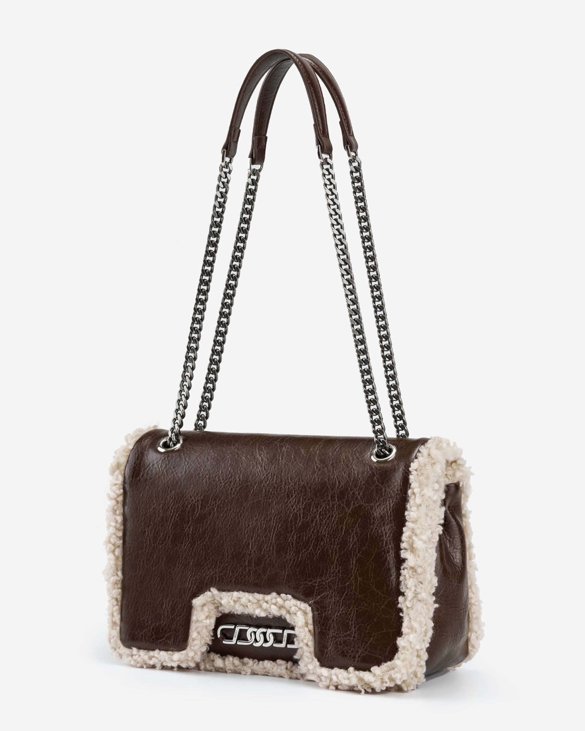 Isa Crossbody-Tasche - Dunkelbraun