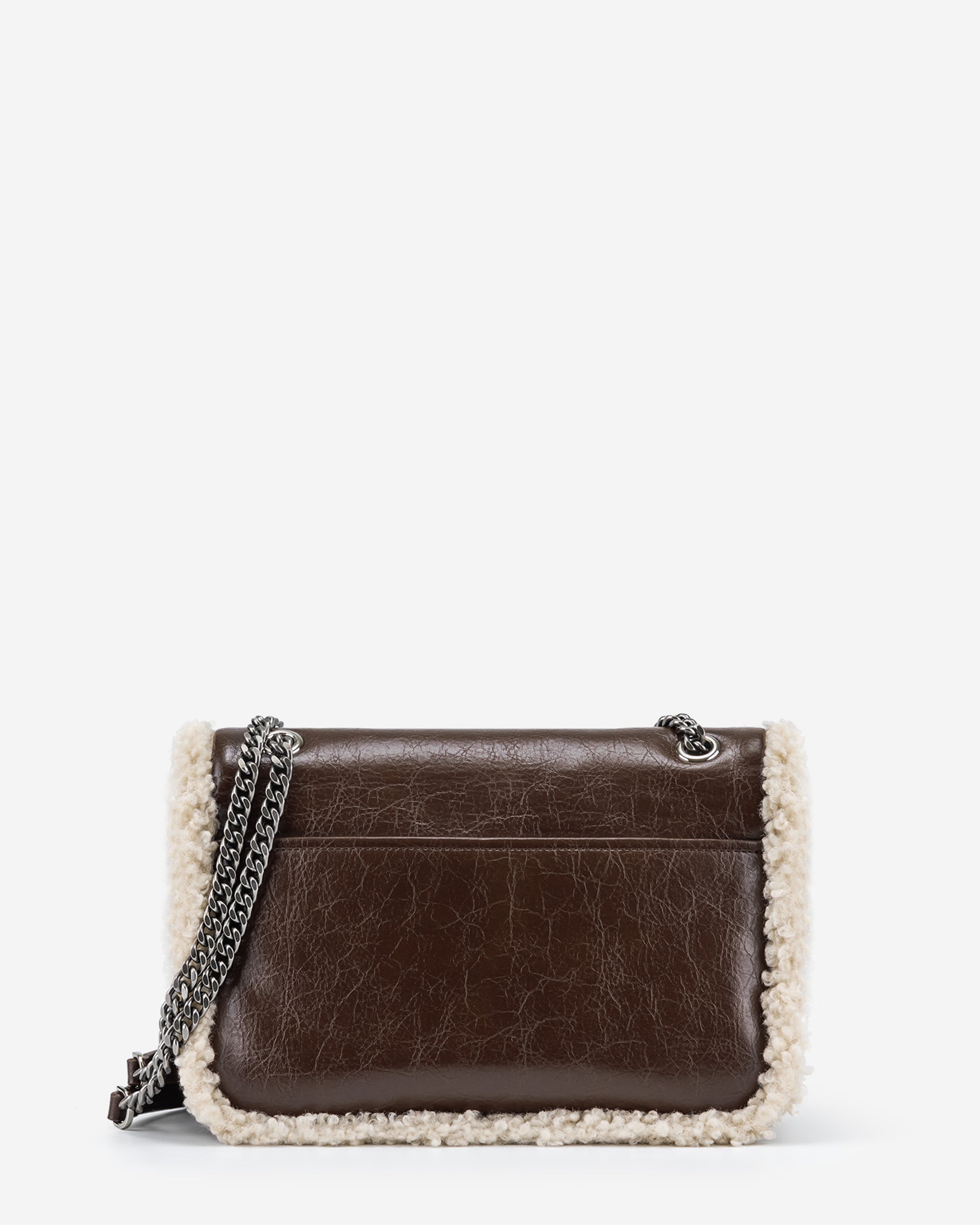 Isa Crossbody-Tasche - Dunkelbraun