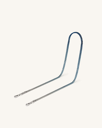 Aria Taschenkette(Farbverlauf) - blau
