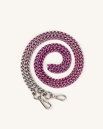 Aria Taschenkette(Farbverlauf) - lila