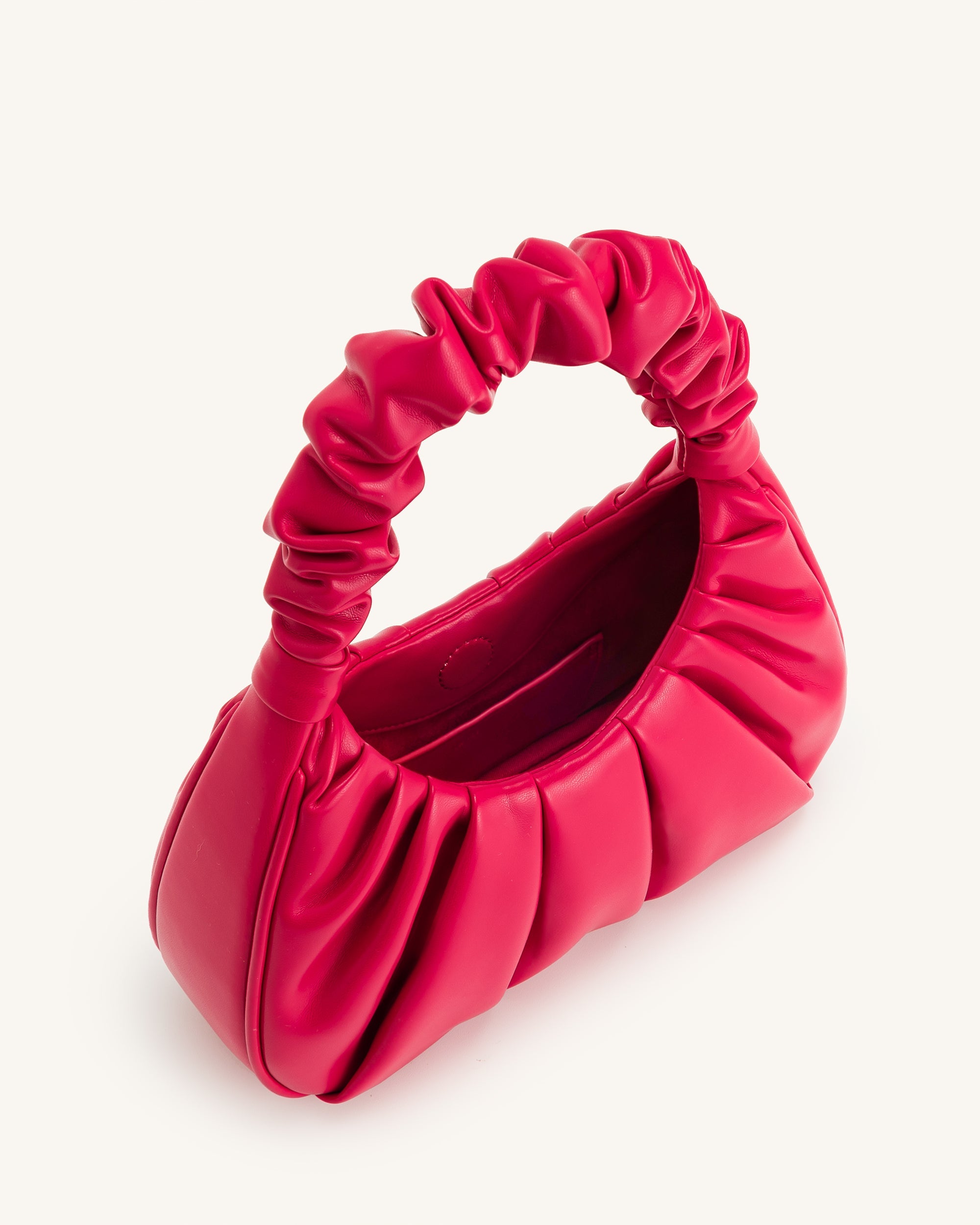 Gabbi Ruched Hobo-Handtasche - Magenta
