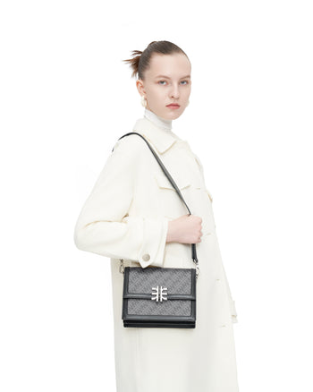 FEI Mini-Klappentasche - Eisenschwarz