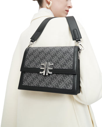 FEI Mini-Klappentasche - Eisenschwarz