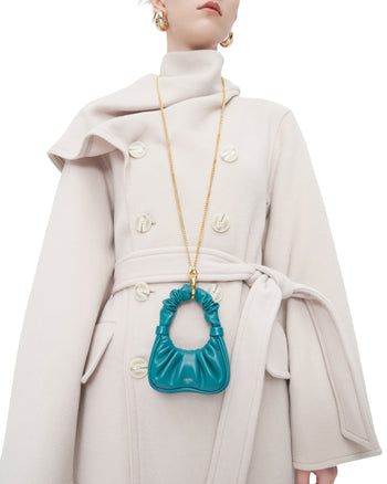 Gabbi  Super Mini-Tasche - Pfauenblau