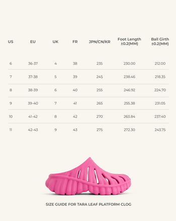 JW PEI Damen Tara Blatt Plattform Clog - Leuchtendes Pink